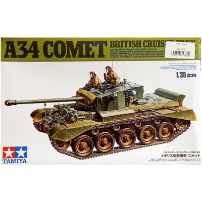 A34 comet bristish tank tamiya 1 35eme