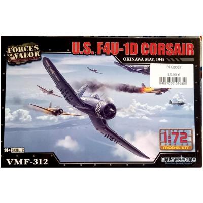 Avion u s f4u 1d corsair 1 72 forces of valor