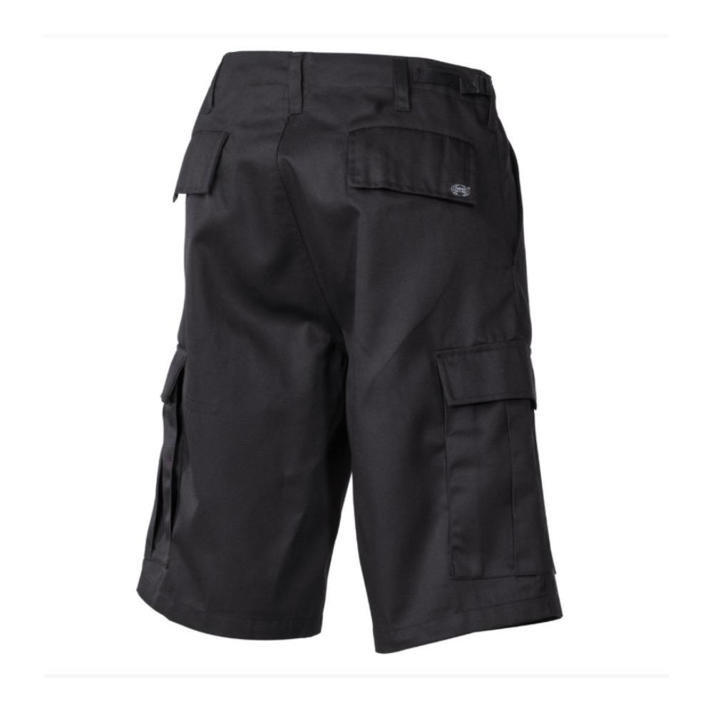 Bermuda bdu noir poches cargo mfh1