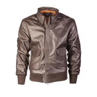 Blouson a2 cuir marron pilote americain