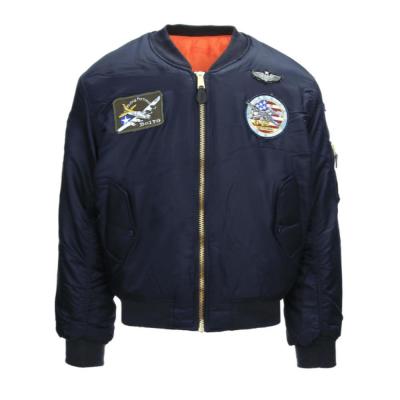 Blouson aviateur homme bleu