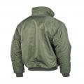 Blouson aviateur vert version lourde mfh