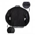 Blouson baseball noir 