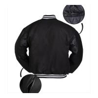 Blouson baseball noir 1