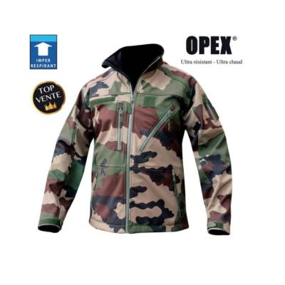 Blouson camo ce softshell opex