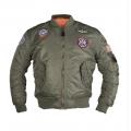 Blouson enfant ma1 vert