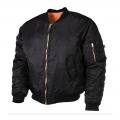 Blouson ma1 aviateur noir mfh