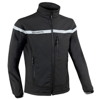 Blouson noir softshell se curite 