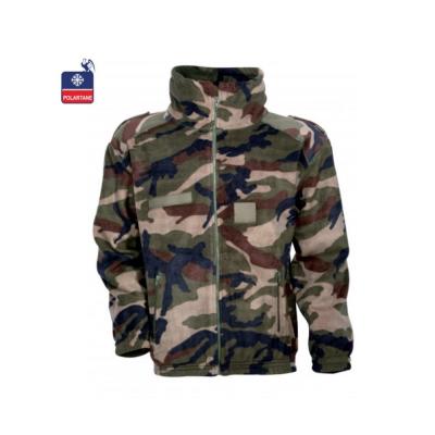 Blouson polaire enfant percussion camouflage cce