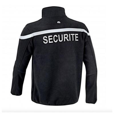 Blouson polaire securite noir t o e