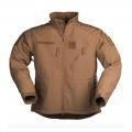 Blouson softshell coyote tan