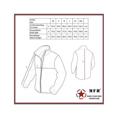 Blouson caban noir mfh