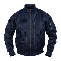 Blouson us tactique bleu fonce 