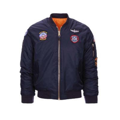 Bouson pilote enfants jacket bleu