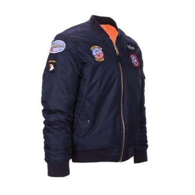 Bouson pilote enfants jacket bleu