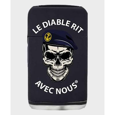 Briquet le diable rit beret bleu