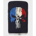 Briquet punisher tricolore