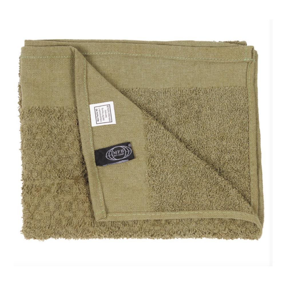 Bw serviette eponge vert 90 x 45 cm