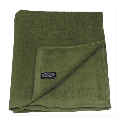 Bw serviette eponge vert mfh