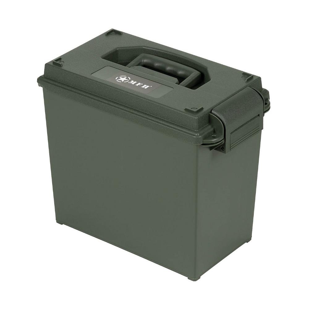 Caisse cal 50 a munition kaki plastique