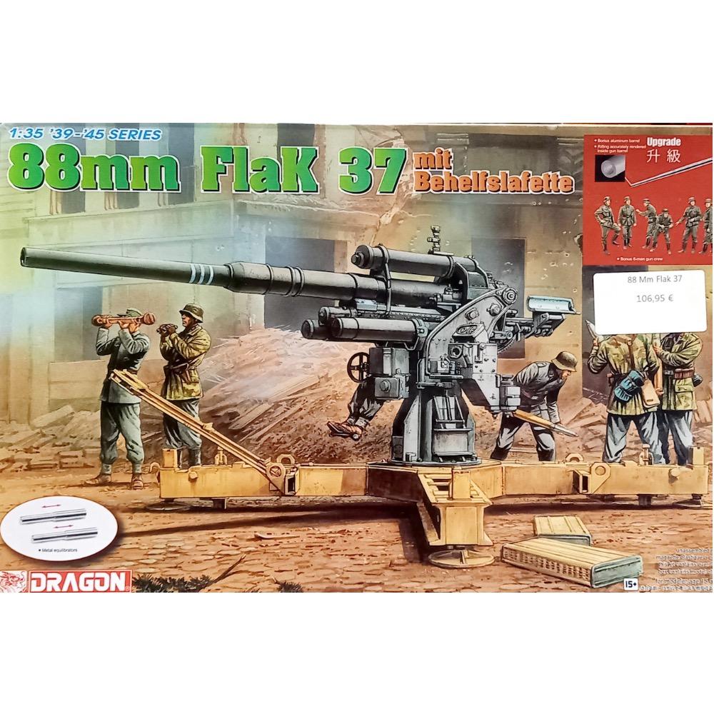 CANON 88MM FLAK 37 1/35 DRAGON MAQUETTE