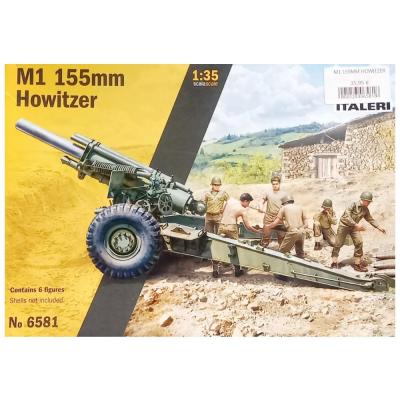 Canon m1 155mm howitzer italeri 1 35