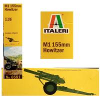 Canon m1 155mm howitzer italeri