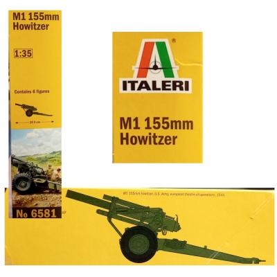 Canon m1 155mm howitzer italeri 1 35