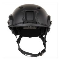 Casque us fast parachutistes noir abs plastique1