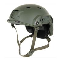 Casque us fast parachutistes vert abs plastique