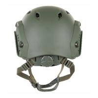 Casque us fast parachutistes vert abs plastique2