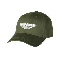 Casquette base ball top gun vert