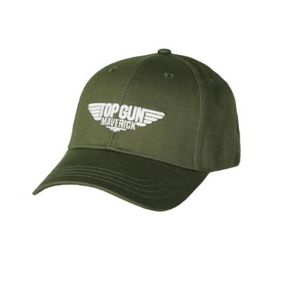 Casquette base ball top gun vert