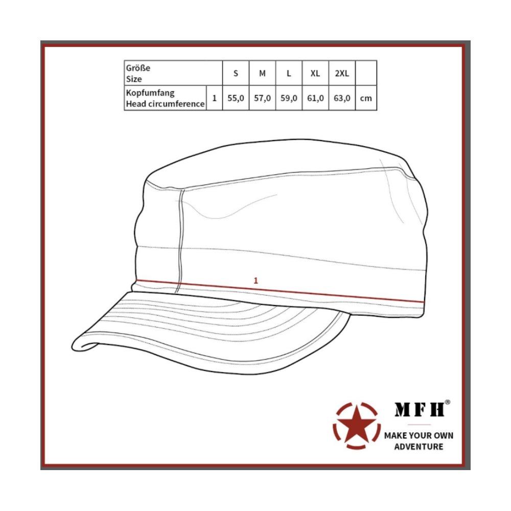 Casquette bdu vert oliv rip stop2