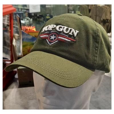 Casquette top gun vert