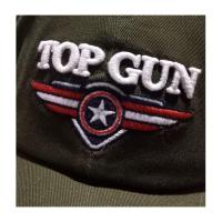 Casquette top gun vert1