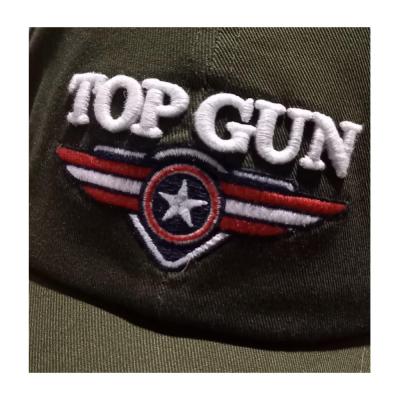 Casquette top gun vert