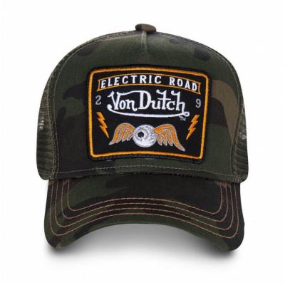 Casquette von dutch camouflage electric road1