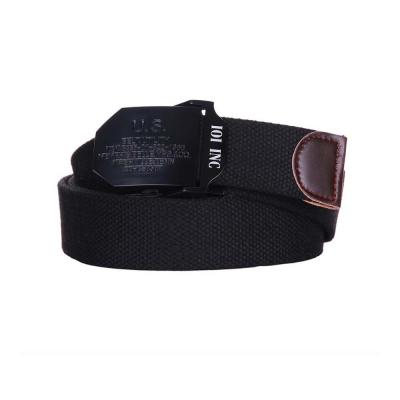 Ceinture en tissu us noir