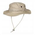 Chapeau de brousse mentonniere gi boonie rip stop kaki