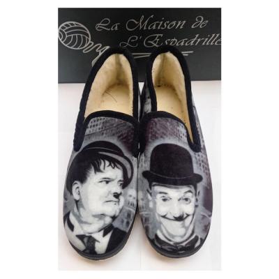 Charentaises laurel et hardy maison espadrille