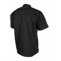 Chemise attack manches courtes teflon rip stop noir1