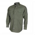 Chemise attack manches longues teflon rip stop vert