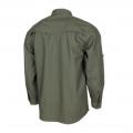 Chemise attack manches longues teflon rip stop vert