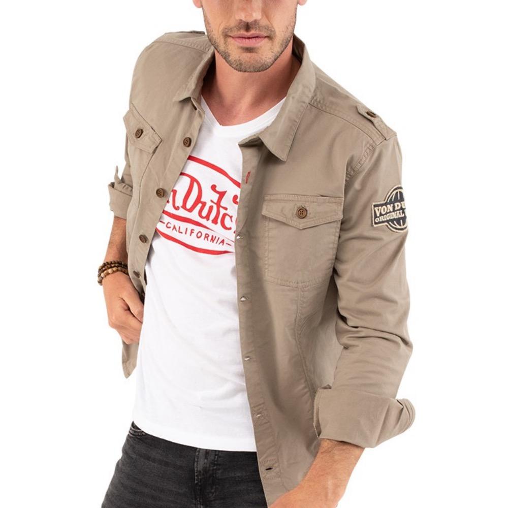 CHEMISE HOMME EN COTON FLASH - VON DUTCH