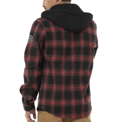 Chemise howard rouge noir von dutch 1