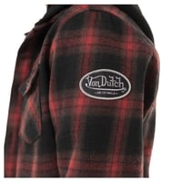 Chemise howard rouge noir von dutch 2