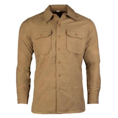 Chemise us m 37 moutarde 