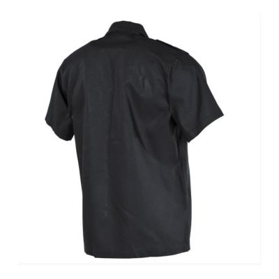 Chemise us noir mfh manches courtes