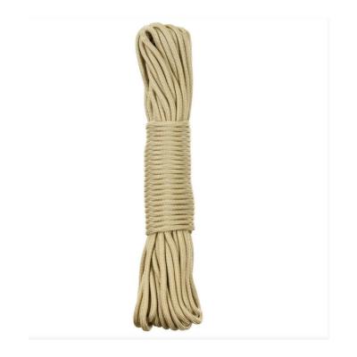 Corde de parachute coyote tan 50 ft nylon